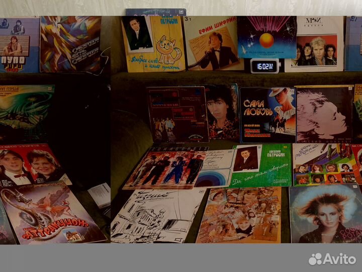 Виниловые пластинки (разные артисты)