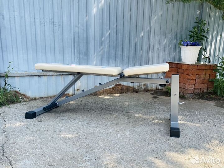 Скамья для жима и пресса силовая профи profi