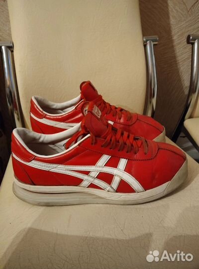 Кеды asics tiger Кожа