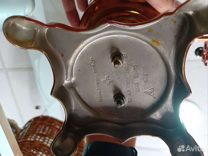 Самовар электрический расписной СССР