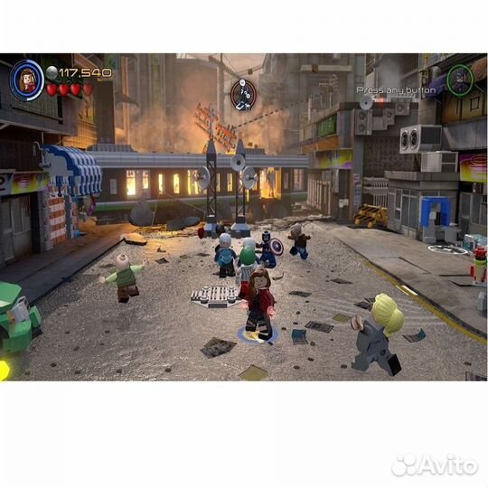 PS4 Lego Marvel Avengers Новый