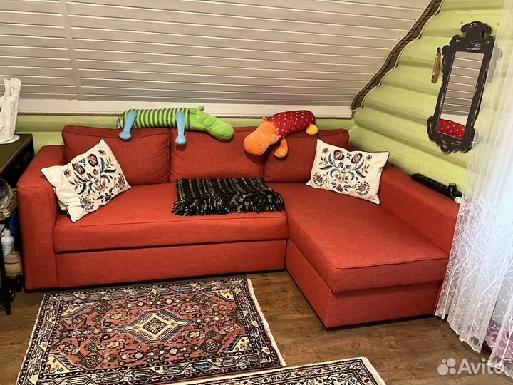 Угловой диван IKEA manstad