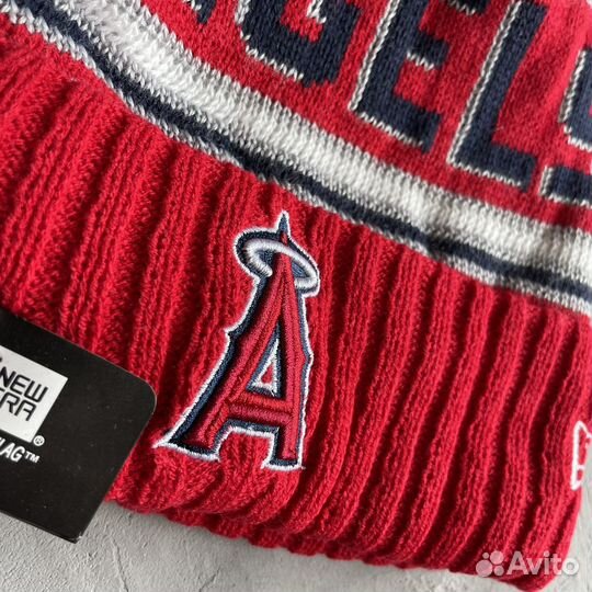 Шапка зимняя MLB LA Angels