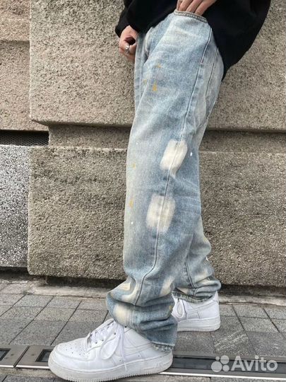 Джинсы amiri skinny purple type