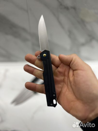 Складной нож D2