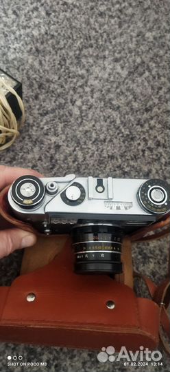 Пленочный фотоаппарат Фэд-5с + Смена 8м