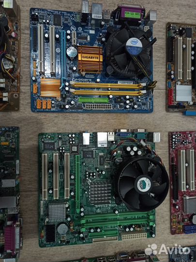 Материнская плата в комплекте 775 socket