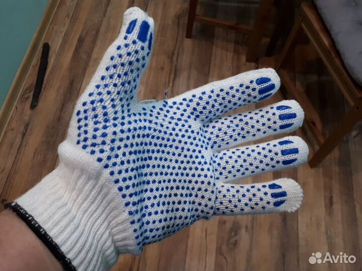 Перчатки рабочие х/б