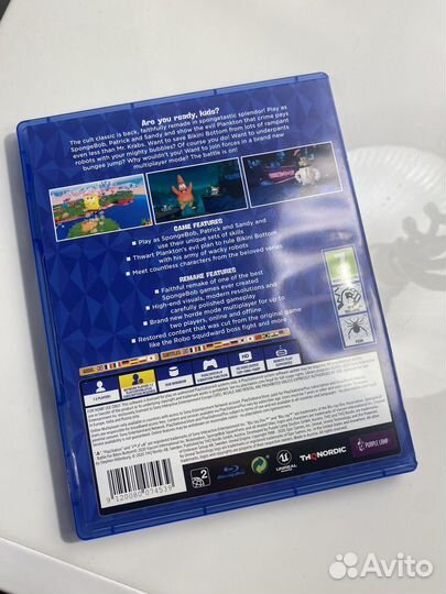 Spongebob squarepants battle for bikini bottom ps4