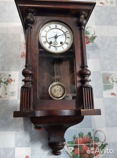 Часы настенные антикварные с боем