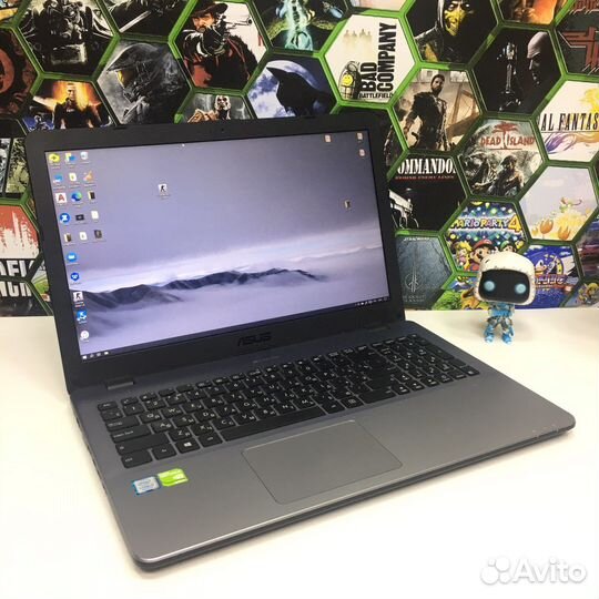 Asus 15.6 FullHD i3 7100U/Nvidia940mx2Gb/6Gb/1000