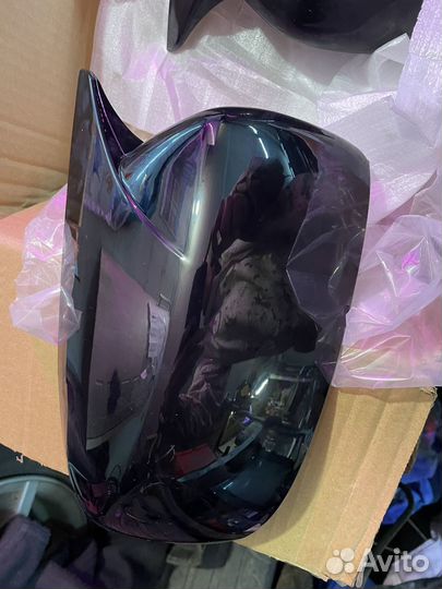 Накладки на зеркала лансер 10