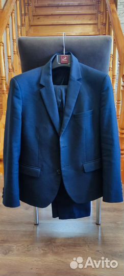 Школьный костюм для мальчика 140 синий