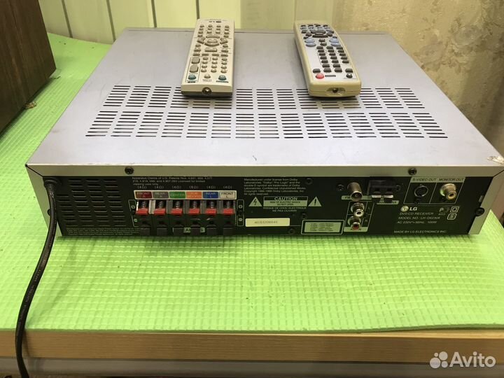 Ресивер, DVD плеер с усилителем мощности