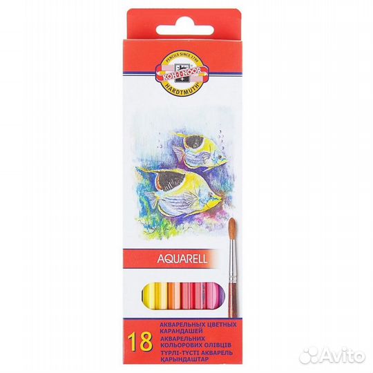 Новые карандаши акварель. Koh-I-Noor/Mondeluz