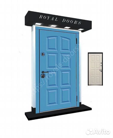 Металлическая входная дверь для дома и квартиры