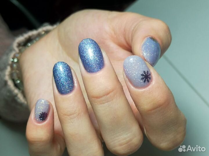 Маникюр+укрепление/выравнивание+гель-лак