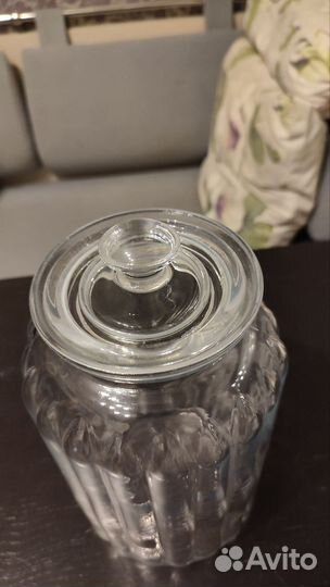 Банка для сыпучих продуктов, печенья, сладостей