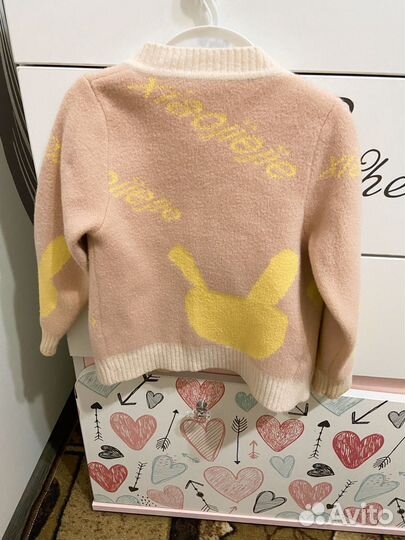 Кардиган и джемпер детские 104