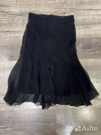Юбка шелковая