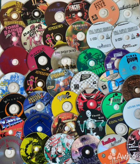 Диски для Playstation 1