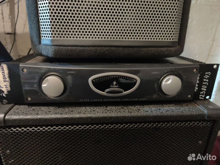 Усилитель и колонки