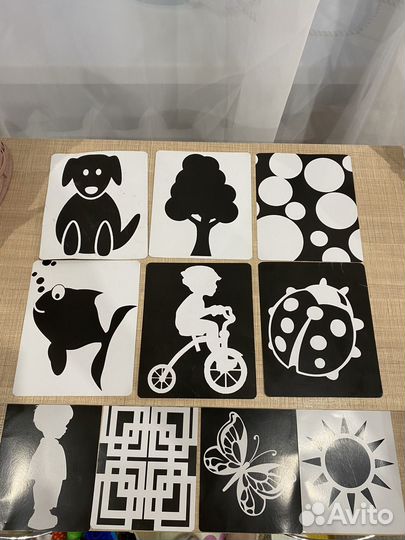 Картинки для малышей черно-белые