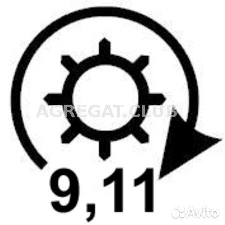 Стартер krauf STE0536AB