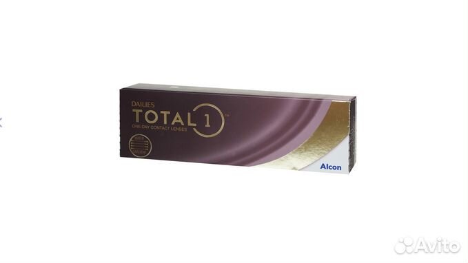 Линзы контактные однодневные Alcon dailies total 1