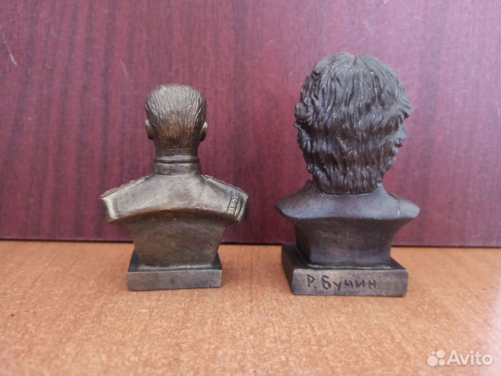 Бюст Бронза Николай II, Петр I