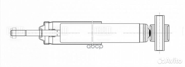 Амортизатор volvo XC90 02- задн. AG10525 Trialli