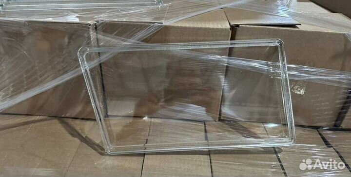 Гладкие стекла фар 2108/2109/21099 новые