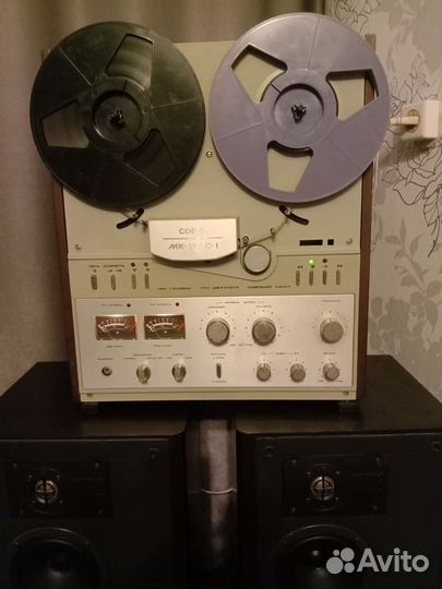 Катушечный магнитофон Союз 110 С1