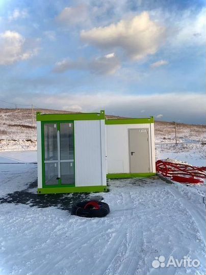 Блок контейнер под торговый павильон