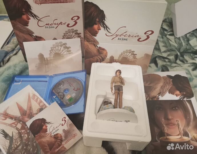 Сибирь 3 коллекционное издание PS4