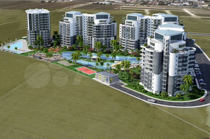Квартира-студия, 43 м² (Кипр)