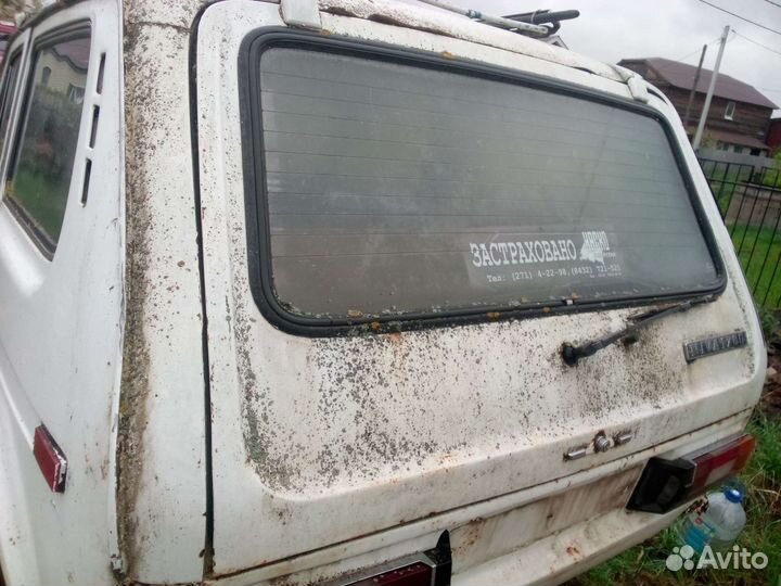 Крышка багажника нива 2121