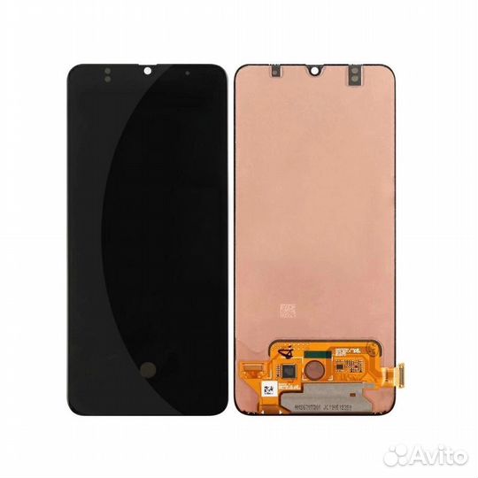 Дисплей для Samsung A71 (A715F) Черный - (oled)