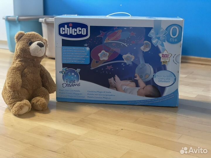 Мобиль с проектором Chicco Волшебные звезды