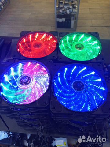 Вентиляторы для корпуса 120mm с подсветкой