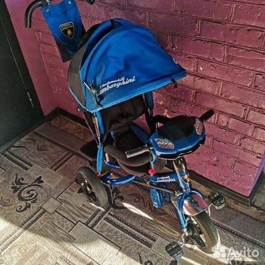 Трехколесный велосипед Lamborghini детский