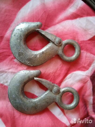 Трос 3мм., сталь, крюки