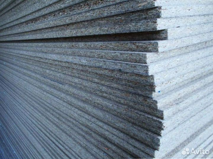 Цементно-стружечная плита бзс 12*1200*3200 мм