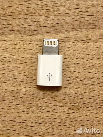 Переходник Micro usb Lightning оригинал