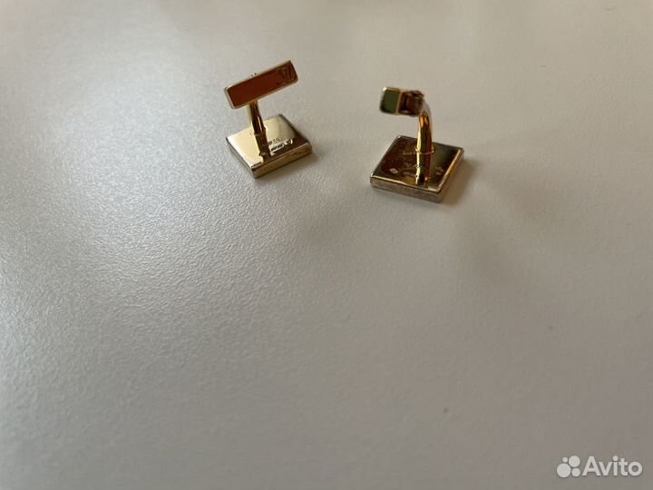 Запонки louis vuitton серебро 925