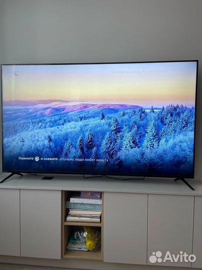 Телевизор sber tv 4k 65 дюймов