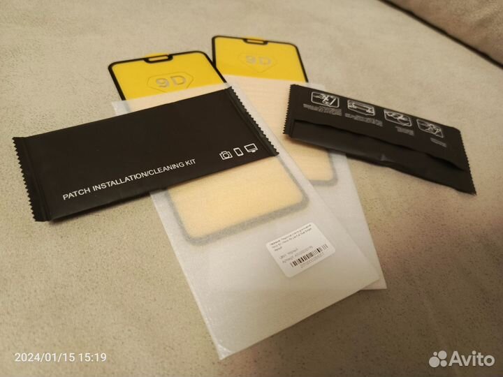 Защитное стекло на honor 8x