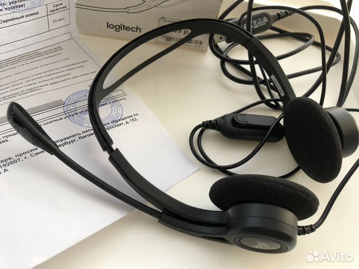 Наушники Logitech PC 960 Stereo Headset