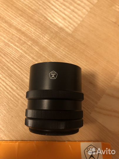 Пленочный фотоаппарат Зенит с двумя объективами