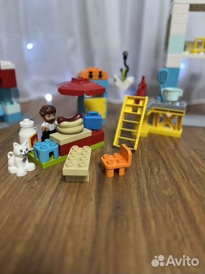 Lego duplo башенный кран